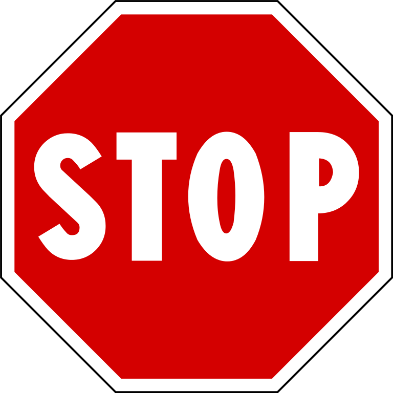 File:Italian traffic signs - fermarsi e dare precedenza - stop.svg ...