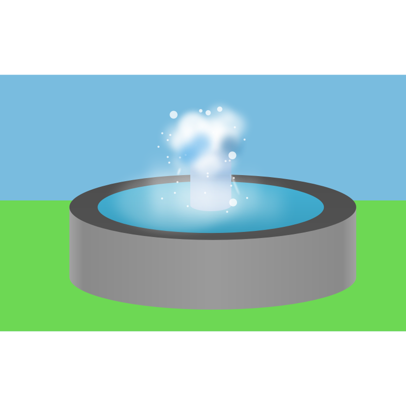 Clipart - Water Fountain