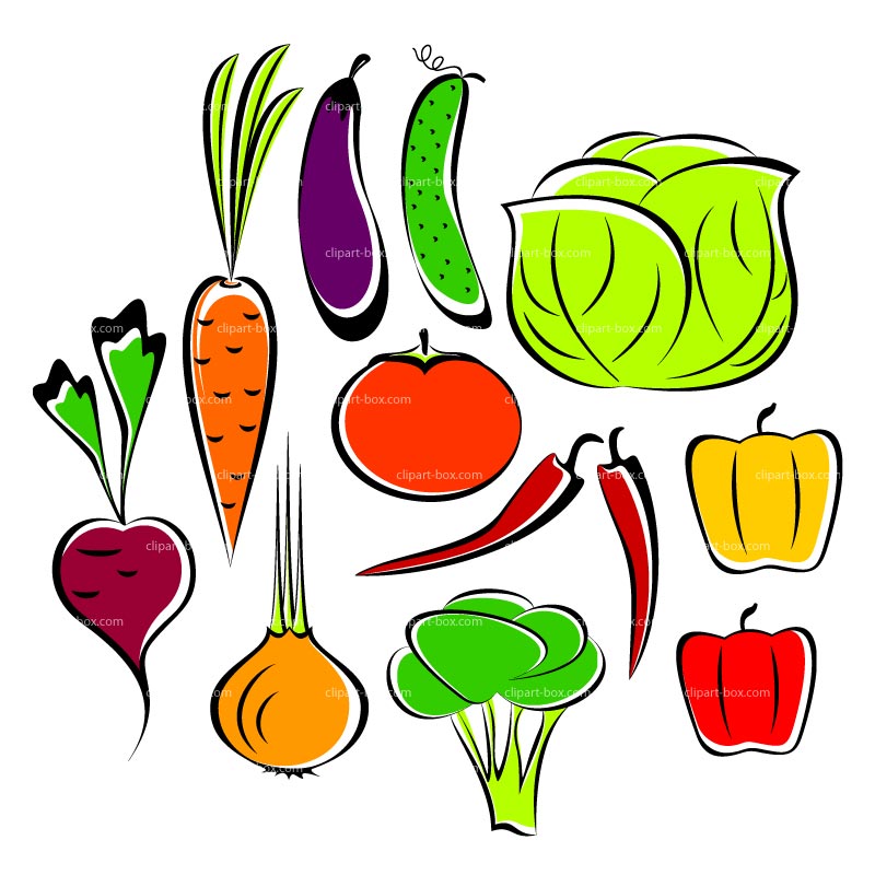 Vegetable Clip Art Cartoon