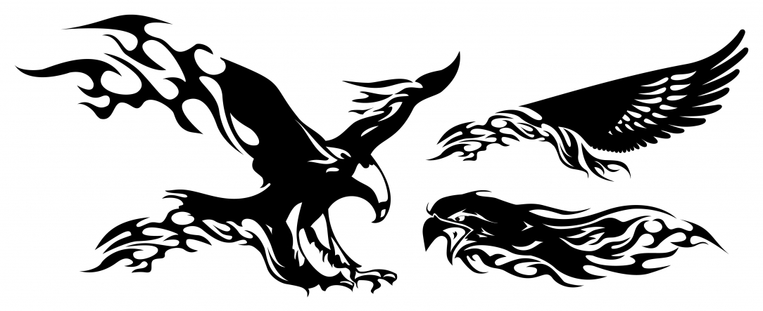 Firey Eagle Tribal / Eagle Tattoo Designs / Free Tattoo Designs ...
