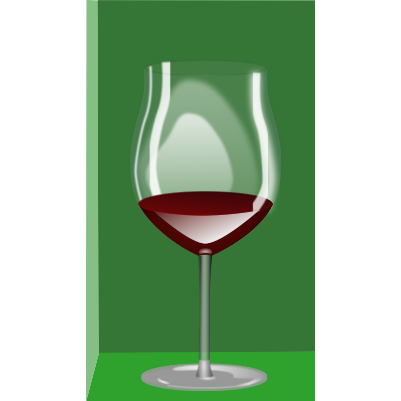 Clipart - Copa de vino