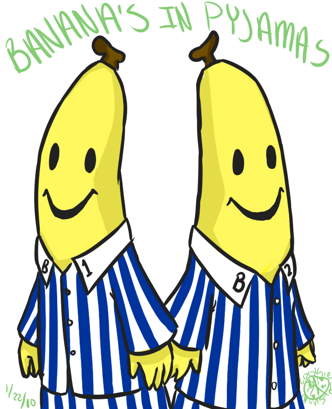 holy-its Bananas in Pyjamas by 3cHarAluVr3 on deviantART