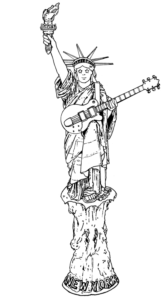 outline: Statue of Liberty Blues | Flickr - Photo Sharing!