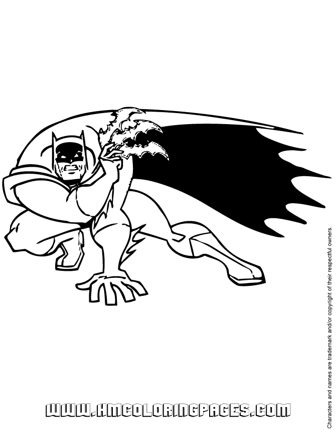 Coloring Pages Of Batman - AZ Coloring Pages