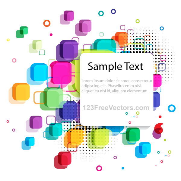 Vector Abstract Colorful Background Banner Design for Your Text ...