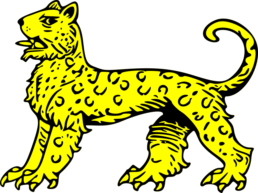 Leopard passant SVG Vector file, vector clip art svg file ...