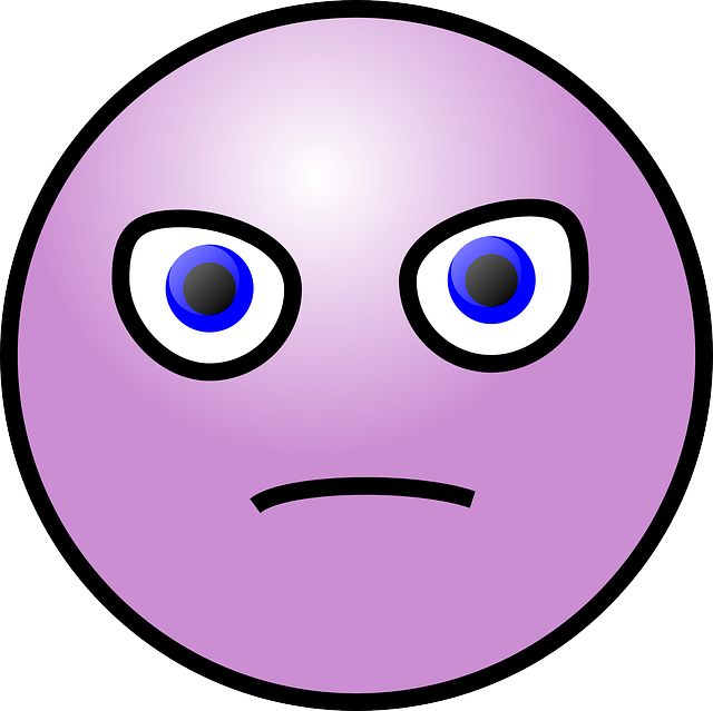 Mad Angry Faces Face Cartoon Purple Free Smilies Public