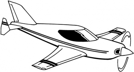 aeroplane clipart images Colouring Pages
