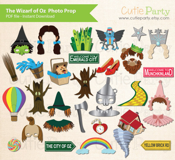 Popular items for wizard of oz party on Etsy