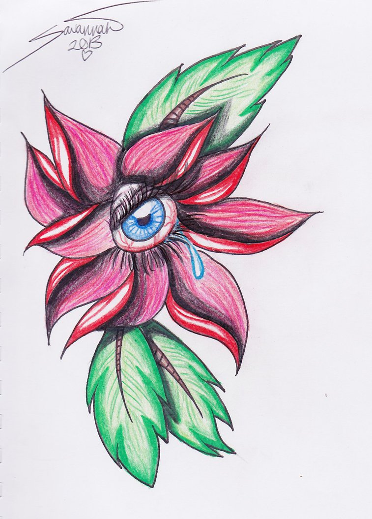Flash Drawings: Crying Flower by CapnSavy on DeviantArt