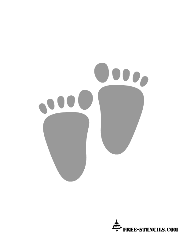 free-printable-baby-foot- ...