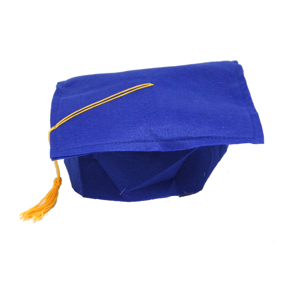 Buy Blue Felt Graduation Cap. Shop stunning Graduation Caps and ...