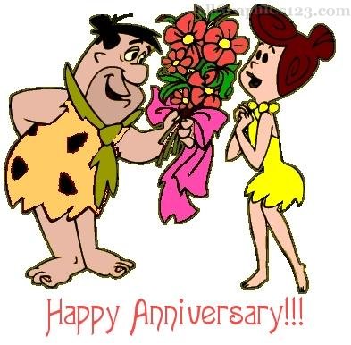 All Graphics » Wish You Happy Anniversary With Flowers