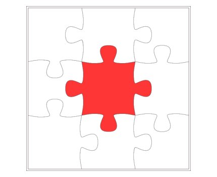 Puzzle Template - Four Piece Jigsaw Puzzle Template - ClipArt Best ...