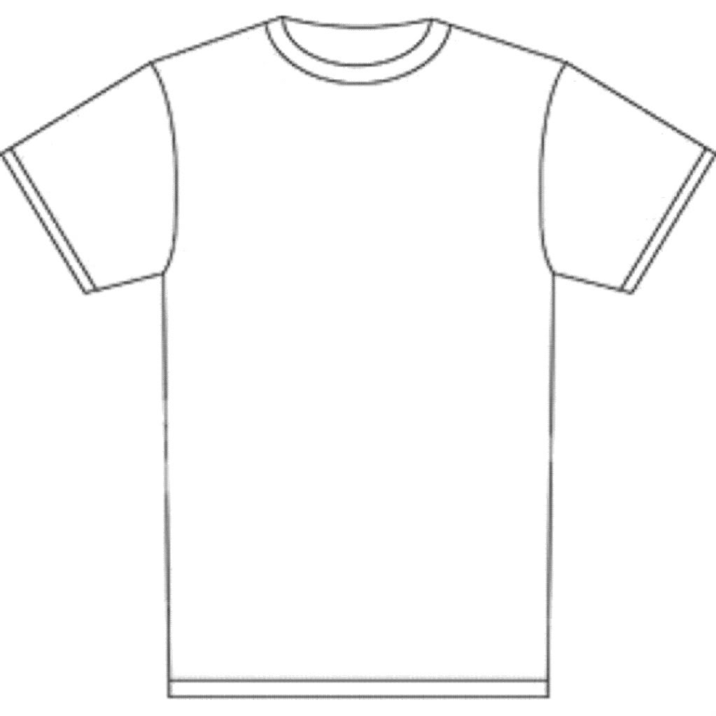 Blank White T Shirt - ClipArt Best