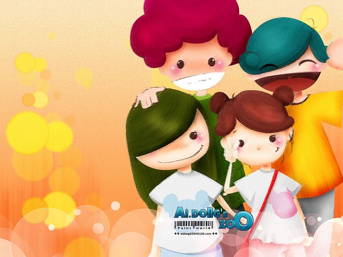Lovely Girl Character - Ai Dong's Character illustrations 29 ...