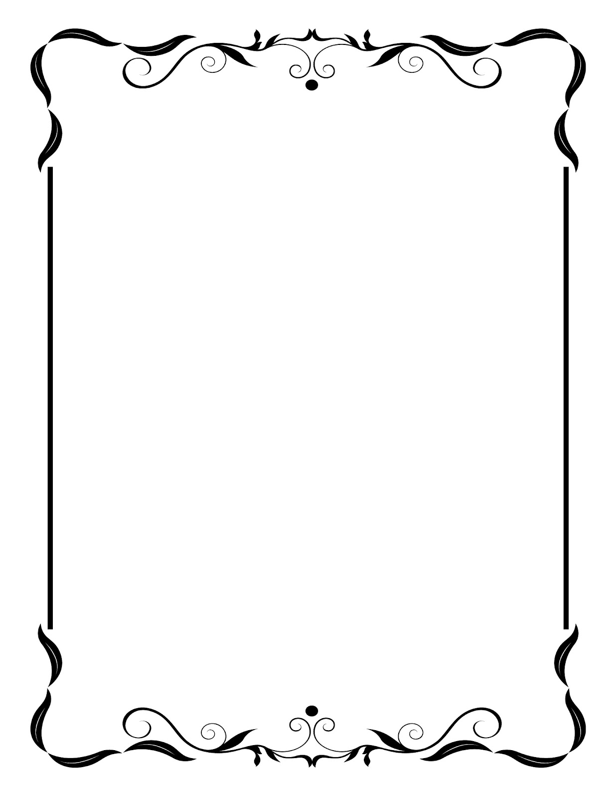 Line Borders And Frames - ClipArt Best