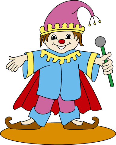 Joker In Circus Coloring Pages for Kids to Color and Print