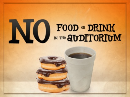 No Food Or Drink | Graceway Media | WorshipHouse Media