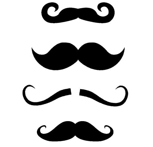 Mustache Free SVG - Photo Booths and More | Silhouette Cameo ...