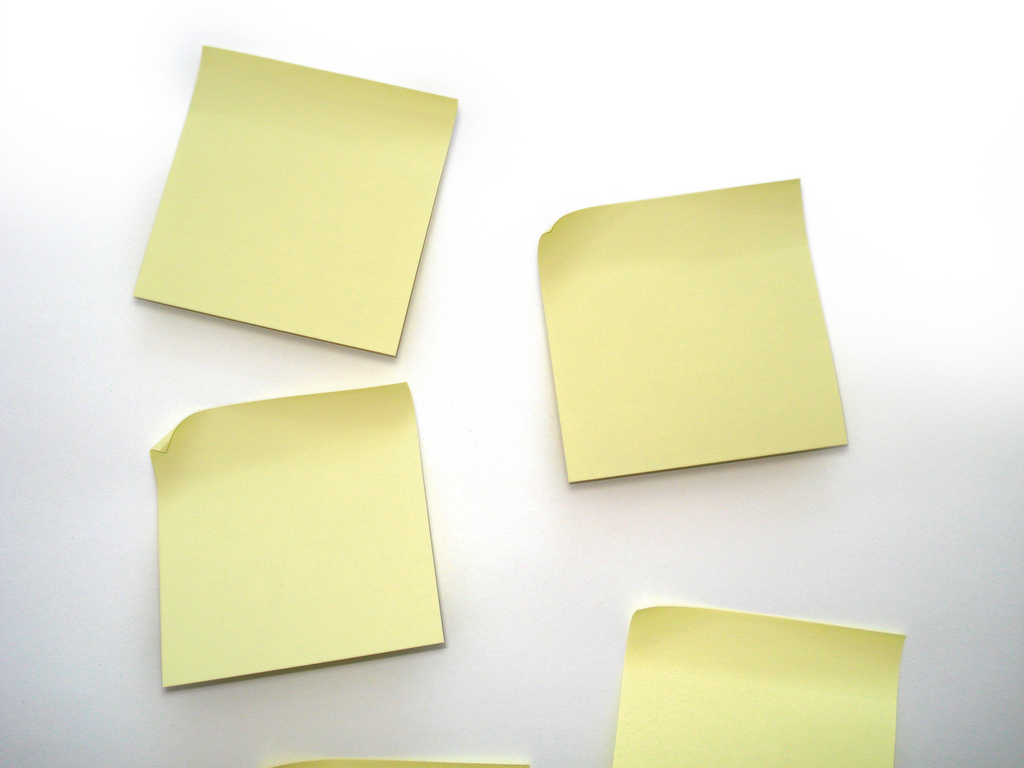 Yellow post-it notes | Flickr - Photo Sharing!