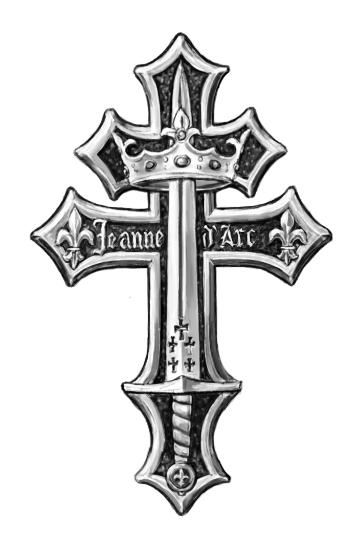 Joan of Arc Cross by dashinvaine on deviantART