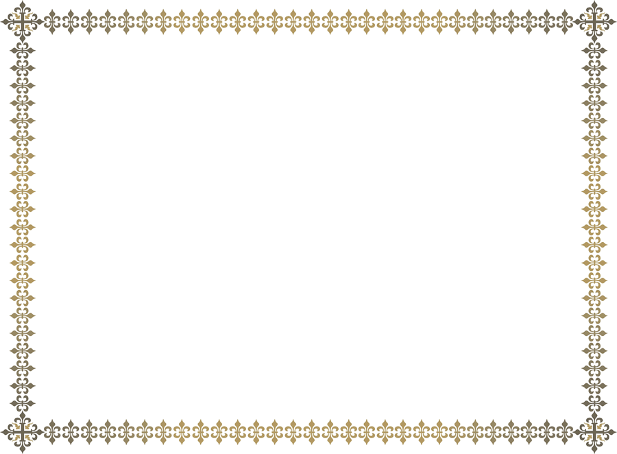 Gold Certificate Border « Search Results « Landscaping Gallery