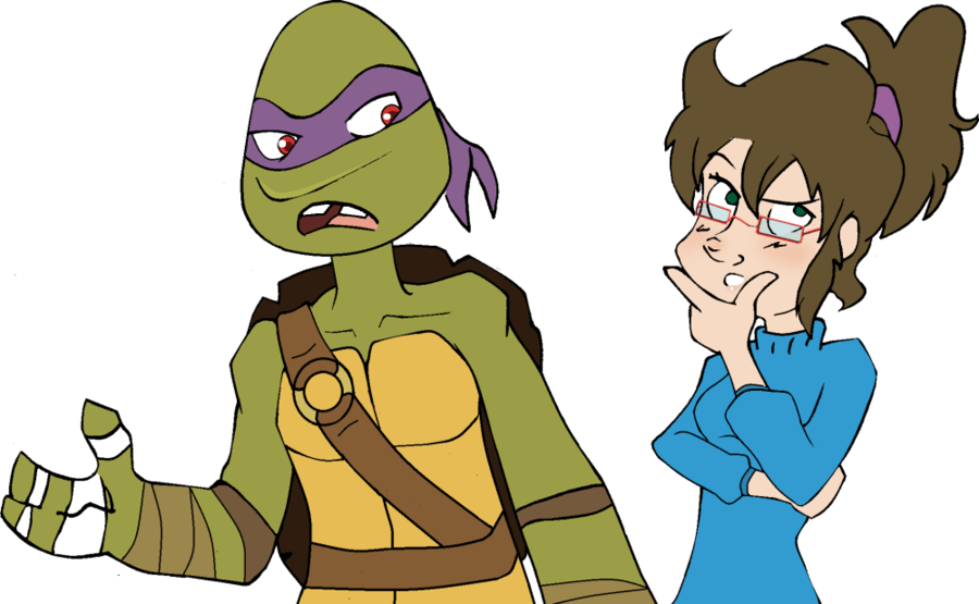 TMNT: Donnie and Irma by Weasley-Detectives on deviantART