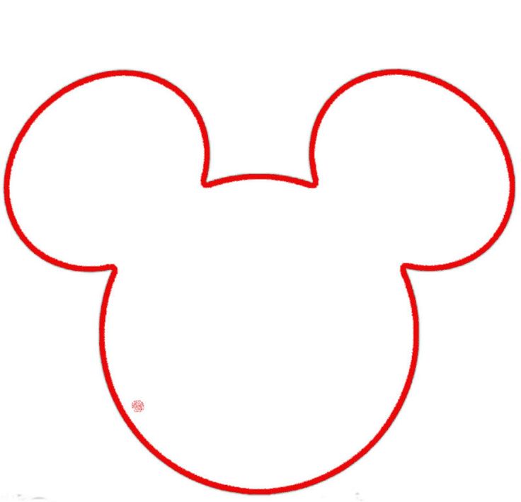 Micky outline- DISboards.com | Disney | Pinterest