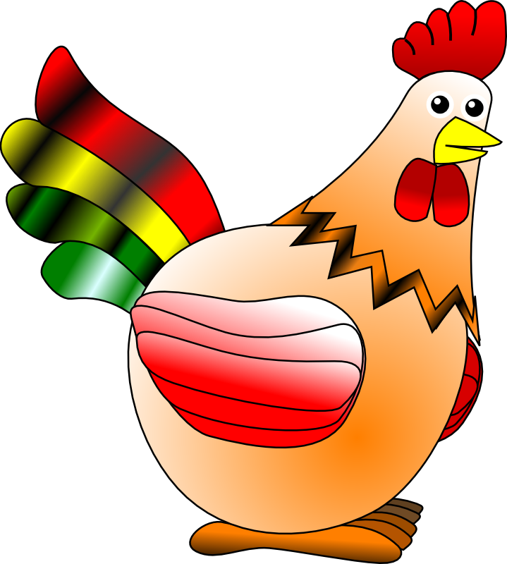 Clipart - Rooster