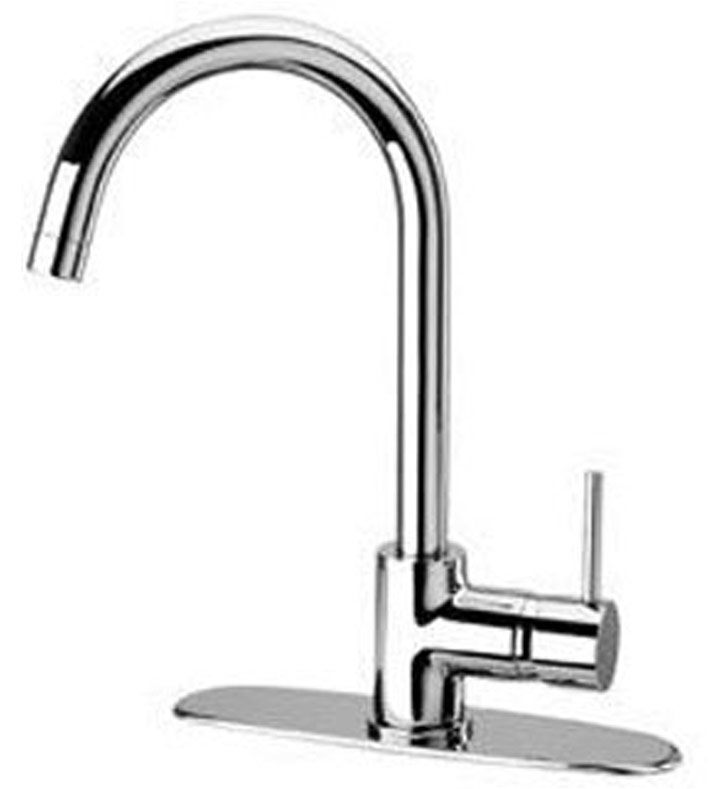 LaToscana Elba Single Handle Pull Down Kitchen Faucet