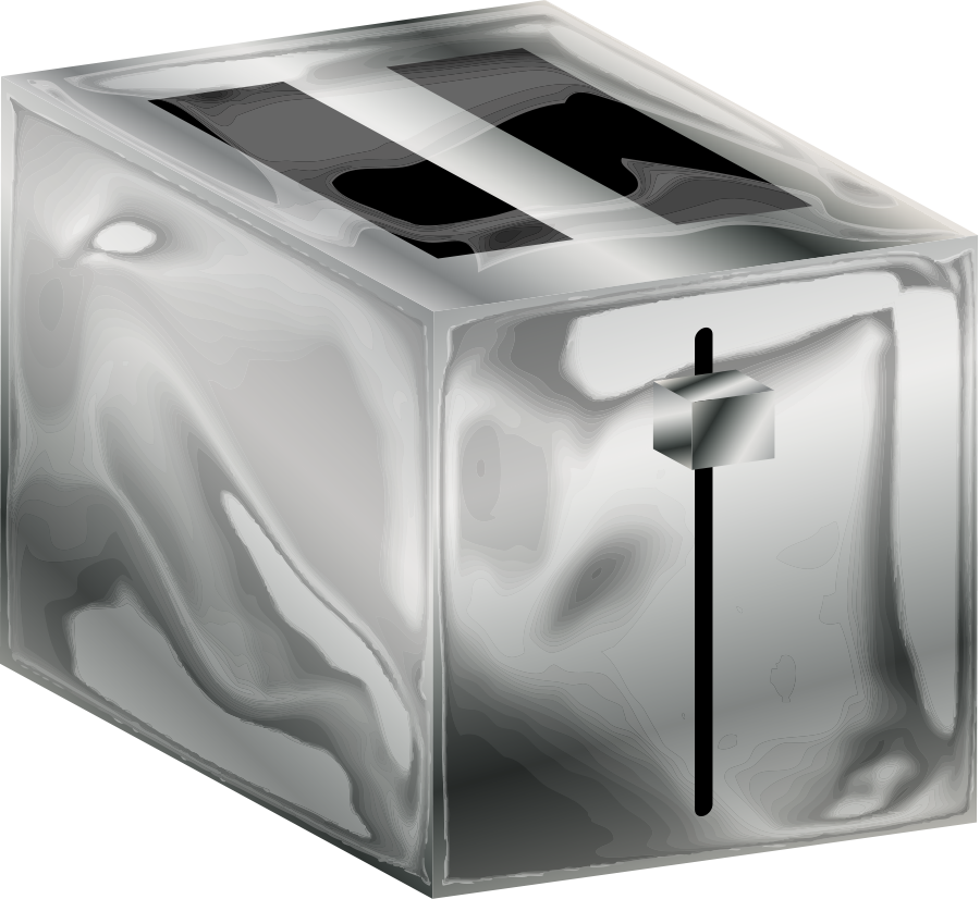Metal toaster Clipart, vector clip art online, royalty free design ...