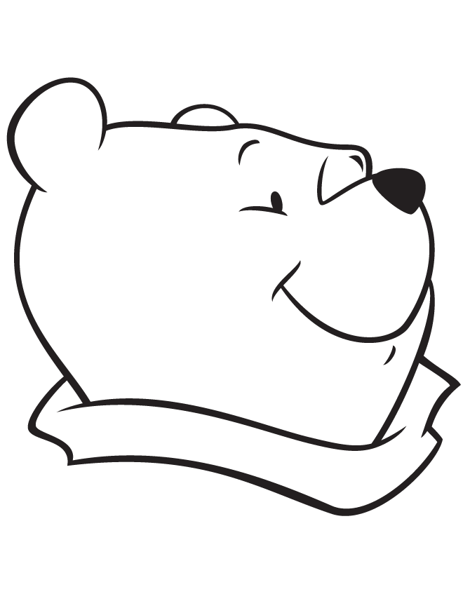 Christoper Robin Hugging Winnie The Pooh Coloring Page | HM ...