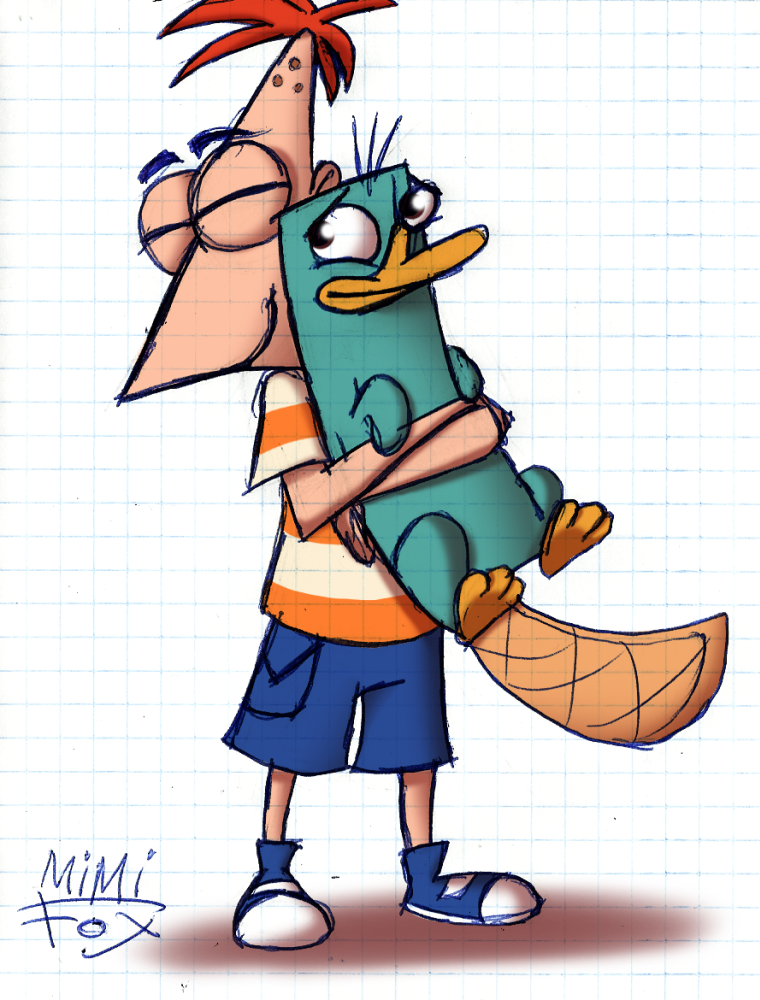 Perry the Platypus by Mimi-fox on deviantART
