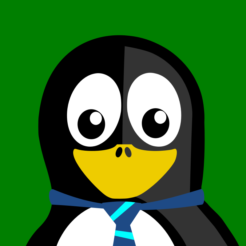 Clipart - tie penguin
