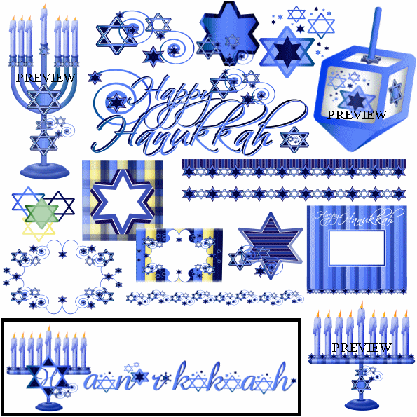 Hanukkah from J.Rett Graphics