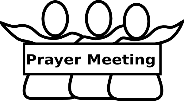 Prayer Meeting 2 clip art - vector clip art online, royalty free ...
