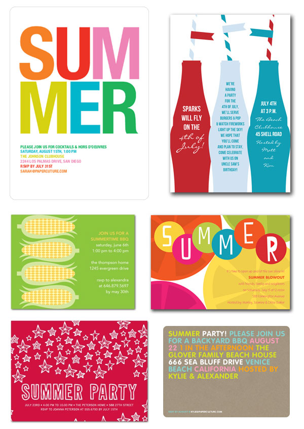 Garden Tea Party Invitation Design With Aqua And Pink Color | Card ...