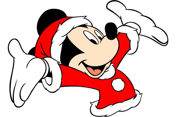 Free Mickey Mouse Happy New Year Clip Art