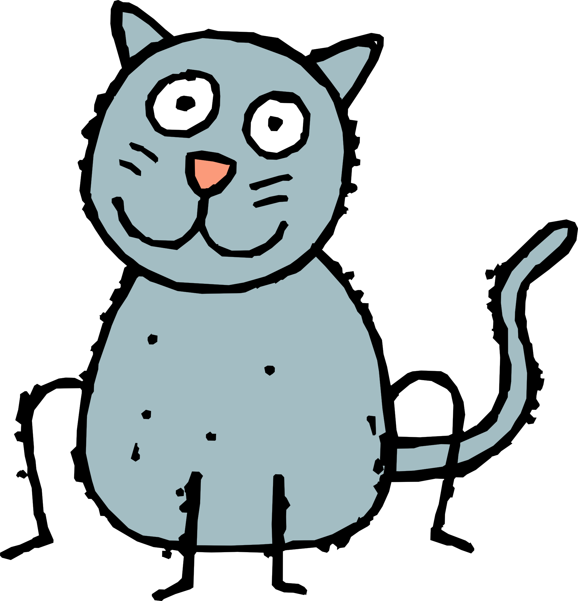 Cat Cartoon Drawings - ClipArt Best