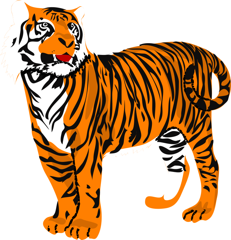 Clip Art Tiger Images & Pictures - Becuo