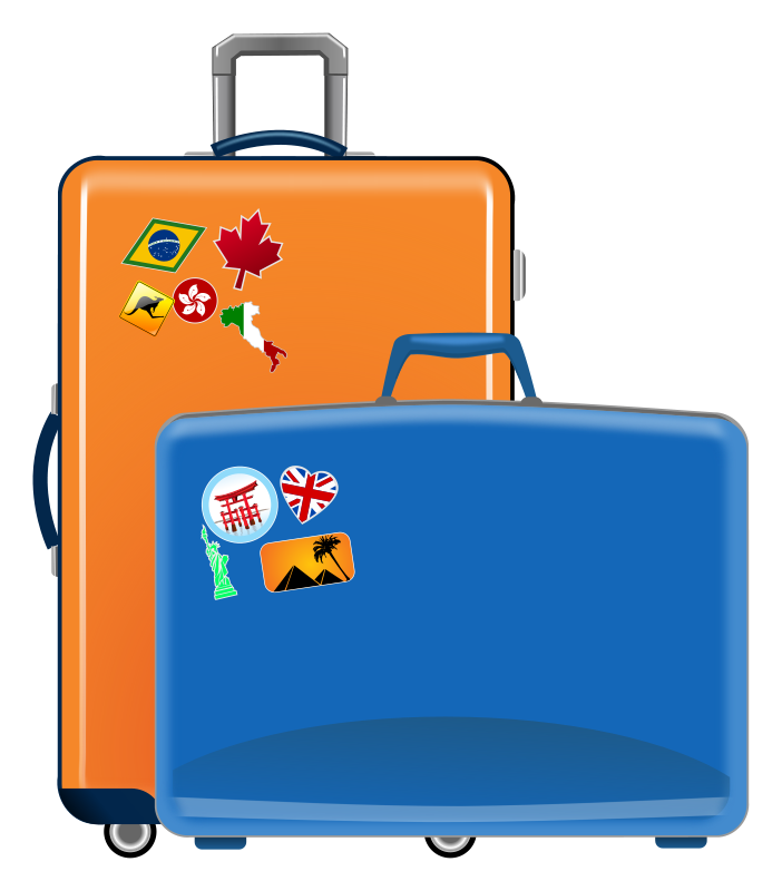Travel Suitcase Clip Art Free