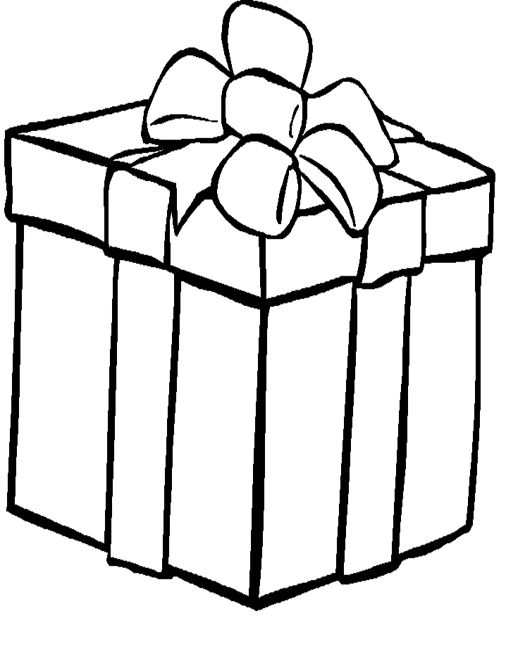 Christmas Presents With A Strong Band Coloring Pages - Christmas ...