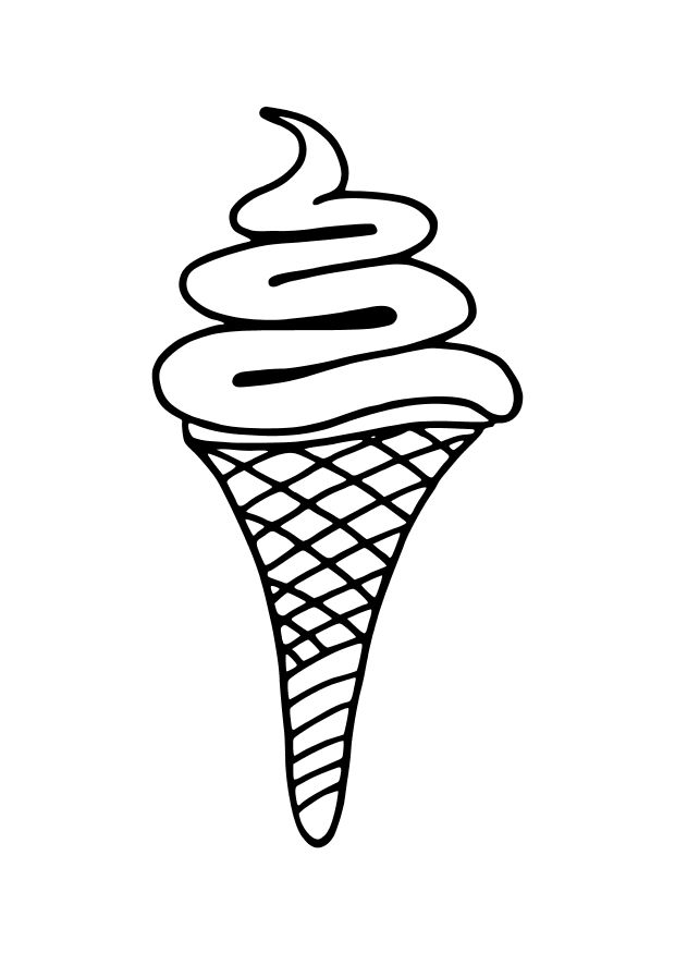 Ice Creams | Free Coloring Pages - Part 2