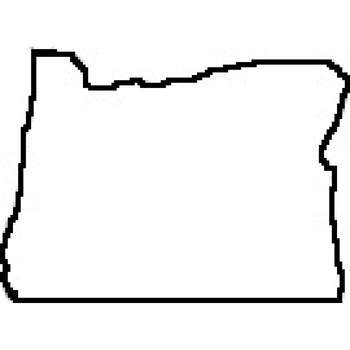 Teacher State of Oregon Outline Map Rubber Stamp - ClipArt Best ...
