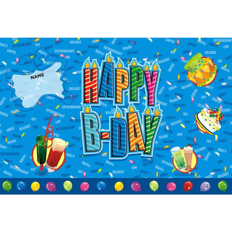 1st Happy Birthday Banner Promotion-Online Shopping for ...