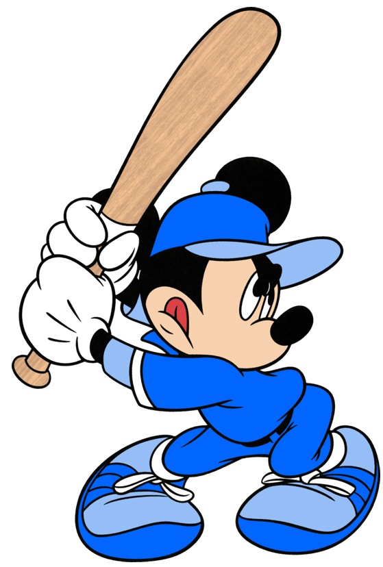 Disney's Mickey Mouse Baseball Clipart --> Disney-Clipart.com