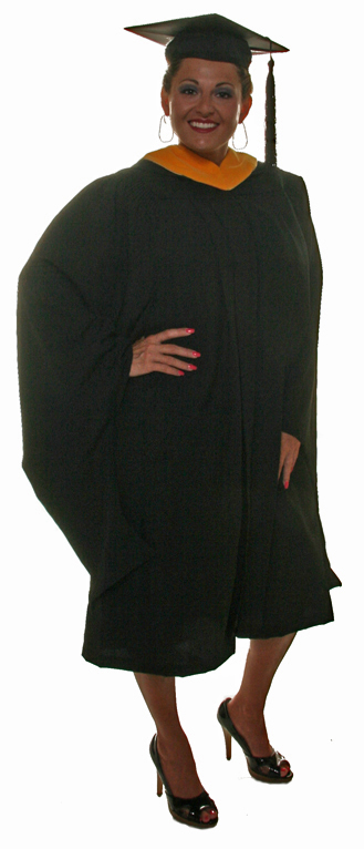 cap gown design