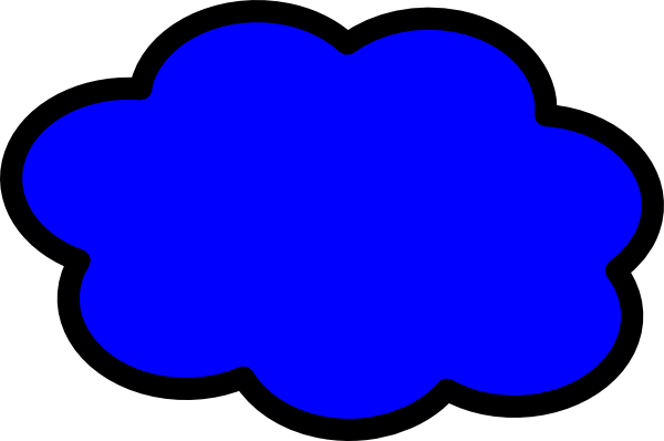 Blue Cloud Clipart | Clipart Panda - Free Clipart Images