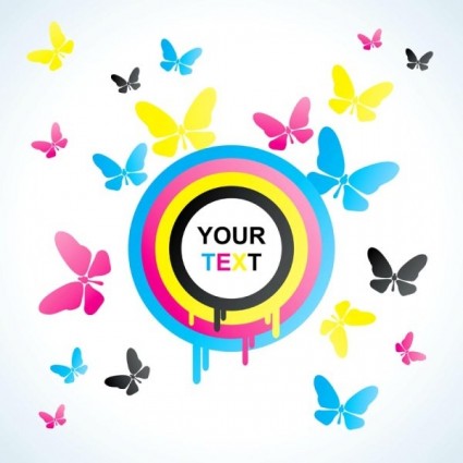 Free vector butterfly background Free vector for free download ...